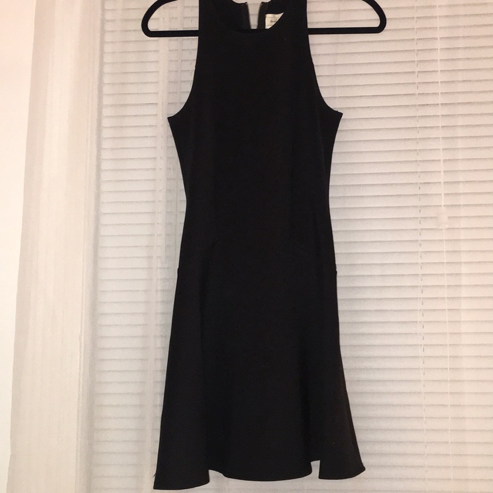 Abercrombie Fit and Flare Black Dress - Sz M